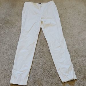 White Vince Camuto cropped pants